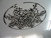Oliver - Burned ceiling Untitled (Rosace) - Galeria Cruce Madrid, Spain 2006