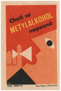 Czechoslovakian matchbook