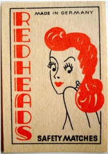 redheads Redheads matchbox