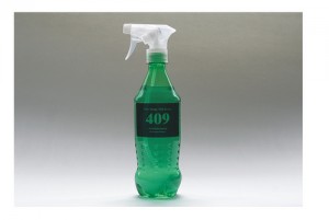 All-purpose cleaner in old Sprite soda bottle All-purpose cleaner in old Sprite soda bottle