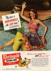 Rheingold 1948 Ad