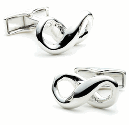 Infinity cufflinks Infinity cufflinks