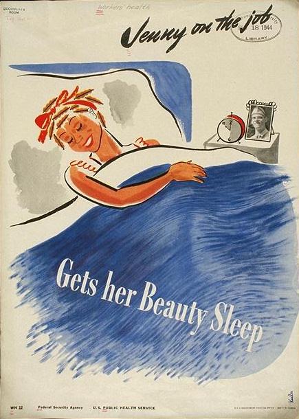 BeautySleep - Jenny on the Job poster 1943