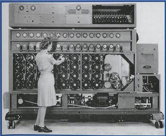 US Bombe machine - equivalent of 16 4-rotor Enigmas US Bombe machine - equivalent of 16 4-rotor Enigmas