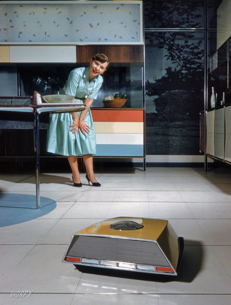 Robot Vaccum Whirlpool Miracle Kitchen of the Future 1959