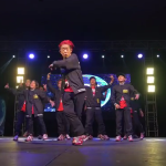 Japanese breadancers start their routine